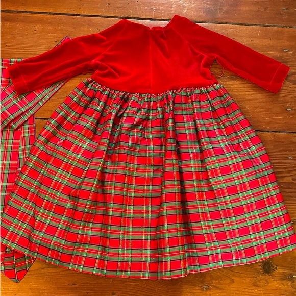 Mimi & Coco Adorable Red & Green dress size 2T - Picture 2 of 6